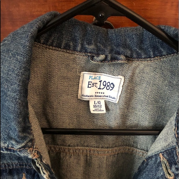 Children’s Place boys denim jacket - Picture 2 of 4